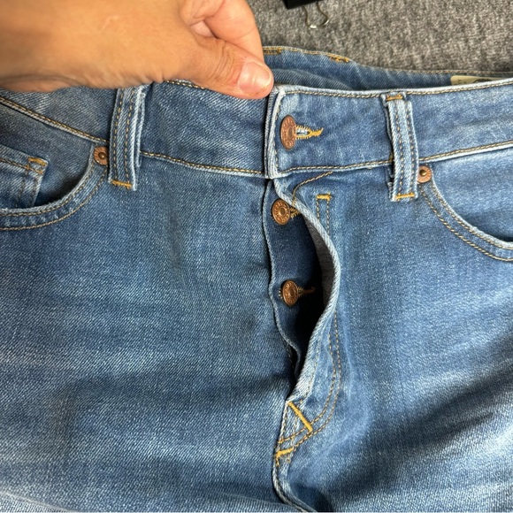 Diesel Safado-X Jeans 34 x 30 Straight Leg Button Fly Pants Medium Light Wash - Picture 9 of 14